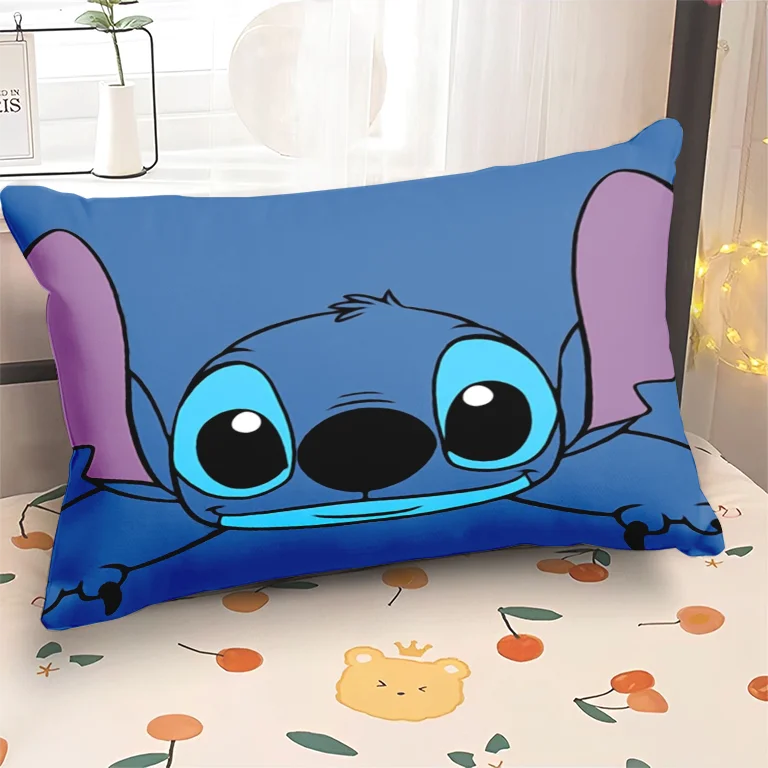 Kawaii Stitch Pillowcase Home Room Decoration Bed Pillow Case Living room sofa Cushion Cover 30x50 40x60 50x70cm
