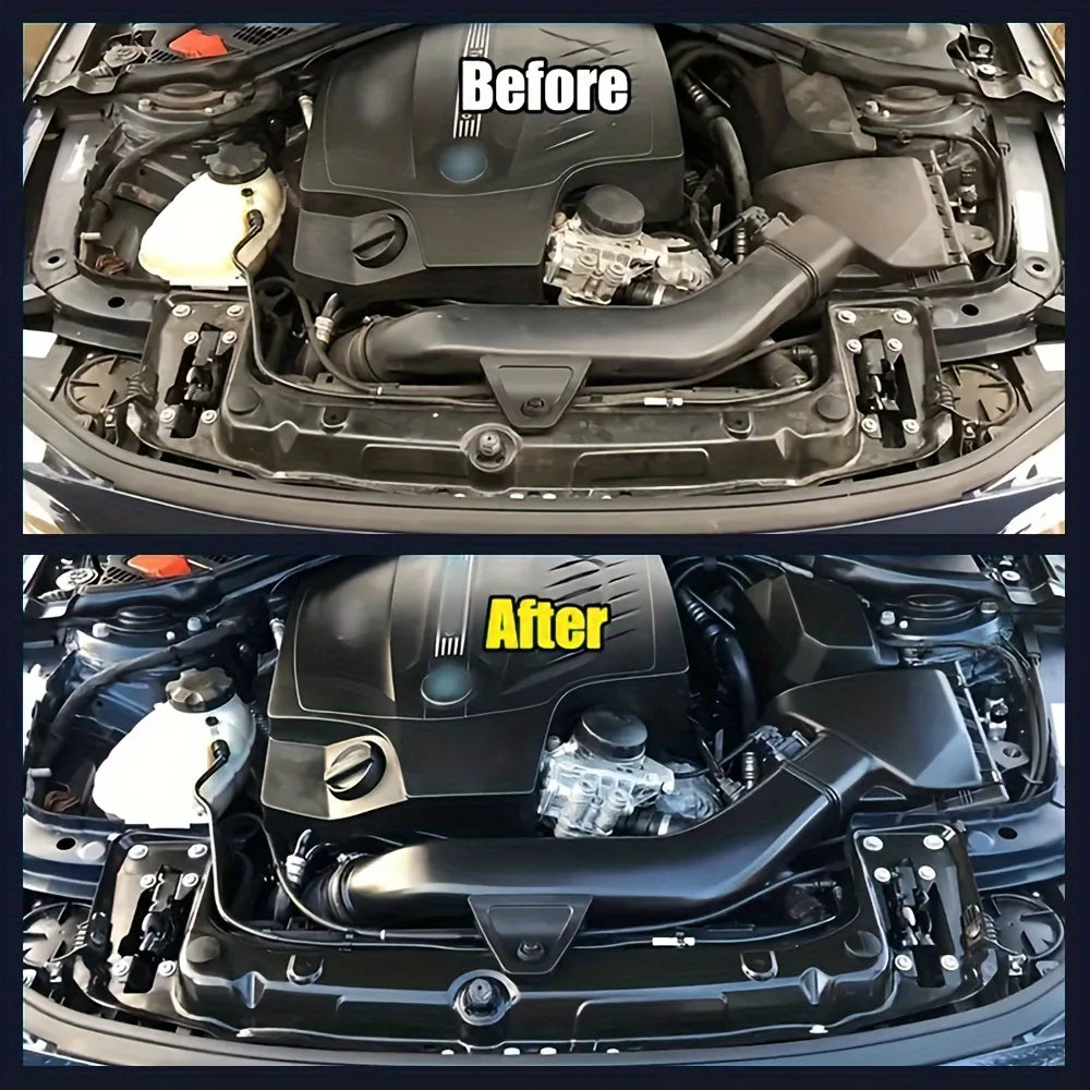 Car Engine Restorer Back To Black Gloss Car Plastic Polishing Parts Restorer - Enhances Shine & Protection Engine Polish Coating