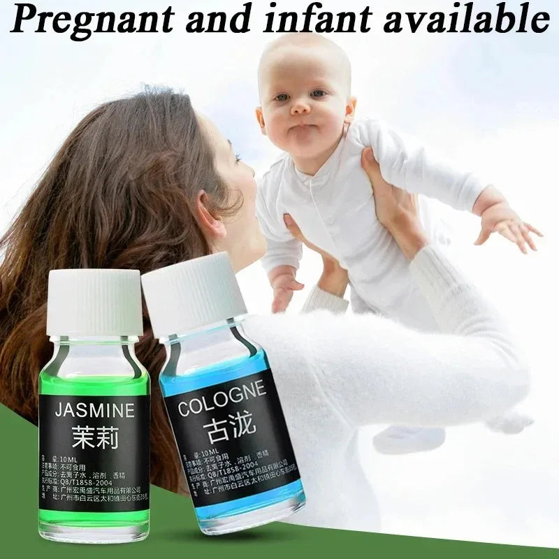 Wood Hanging Car Air Freshener Diffuser Perfume Aromatherapy Essential Oil Bottle Hanging Car Air Freshener Car Auto Accessories