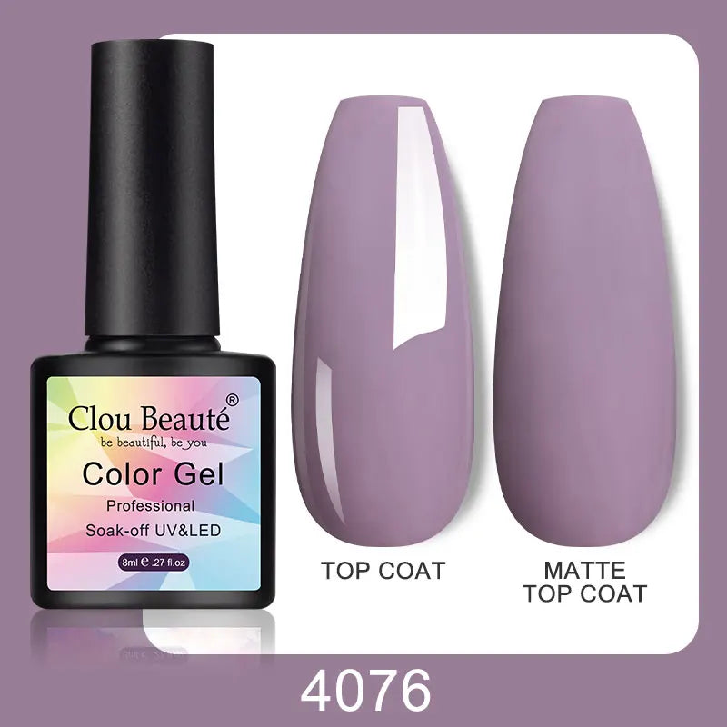 Clou Beaute Color Pop – 8ml Gel Varnish for Bold, Long-Lasting Nail Art (UV/LED Cure)