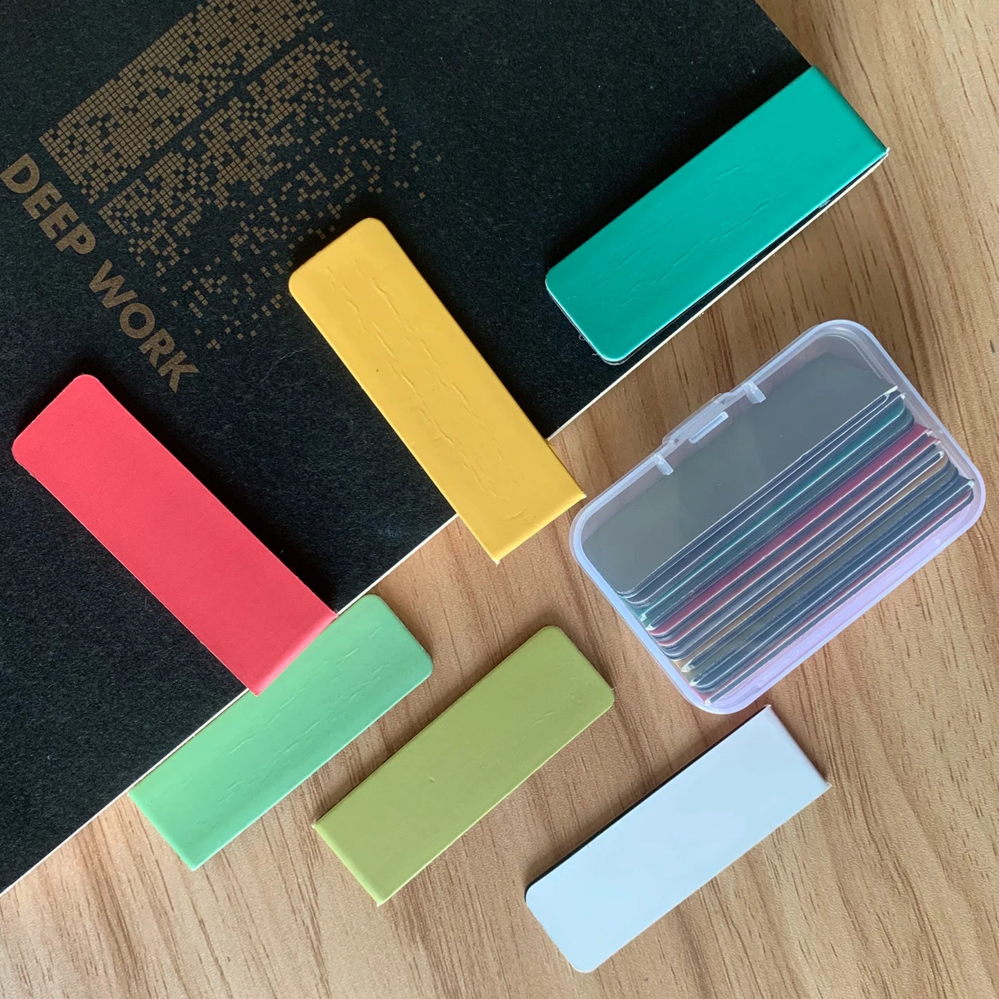 10-Color Magnetic Bookmarks – 10PCS Page Markers for Students, Teachers & Reading Fans at School, Home & Office