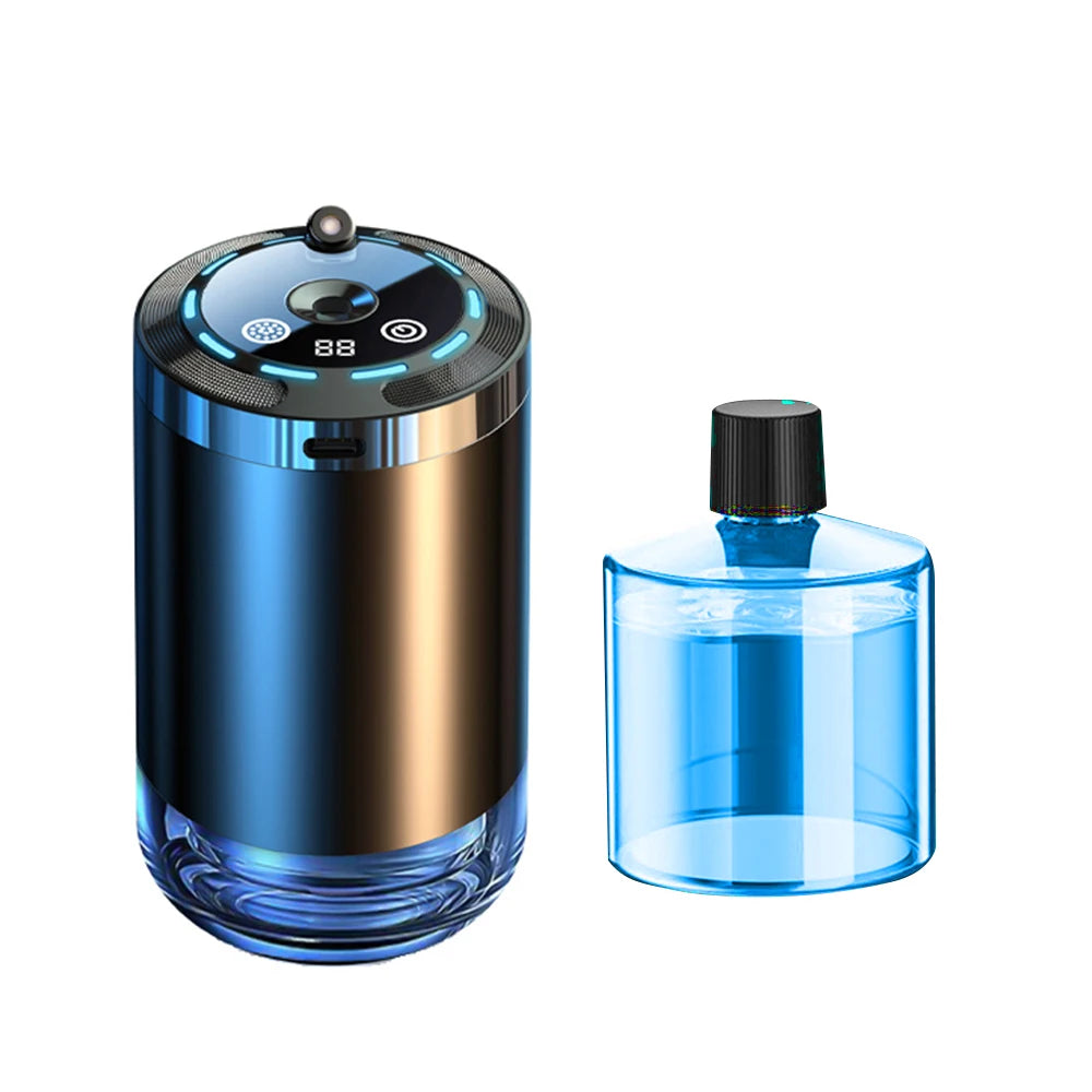 Smart Car Air Freshener Rechargeable Aroma Diffuser Air Freshener Essential Oil Fragrance Gift 3 Levels Adjustable