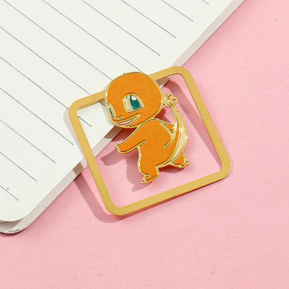 Cute Pokémon Bookmarks – 3D Cartoon Page Markers for Kids, Fans & Stationery Collectors