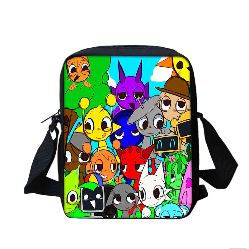 Sprunki Style Tote – Anime-Inspired Fun for Kids, Teens & Trendy Grown-Ups!