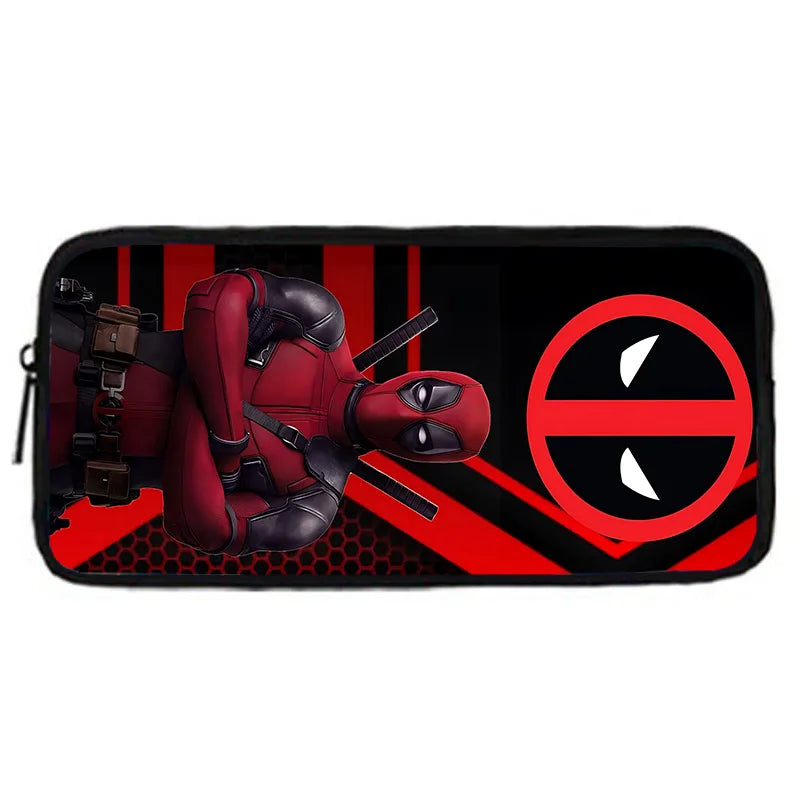 Deadpool Hero Pack – Bold Cartoon Backpack Set for Kids Who Love Action!