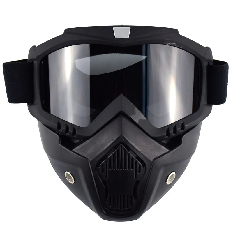 Balaclava Motorcycle Biker Skull Mask Cosplay Breathable Face Shield Military Tactics Mask Riding Motocross Helmet Face Mask Ski