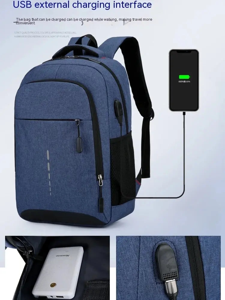UrbanFlex Tech Backpack – Sleek, Large-Capacity Design for Travel, School & Daily Carry