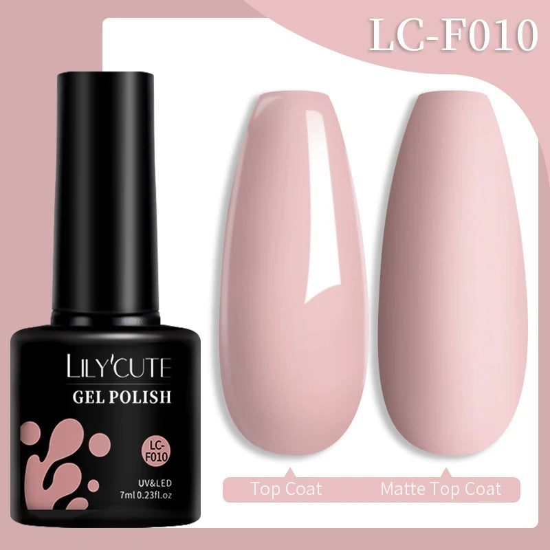 LILYCUTE Color Explosion – 184 Shades of Long-Lasting Gel Polish with Red Glitter Magic