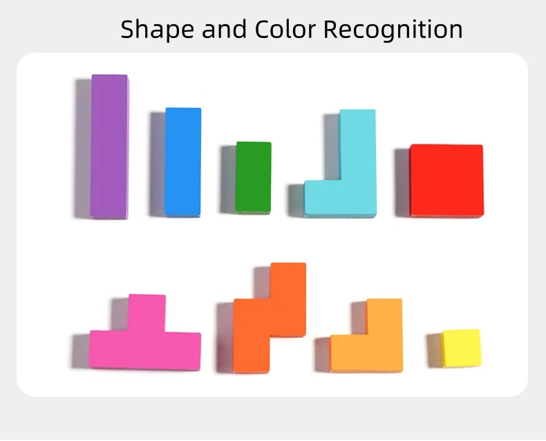 3D Tangram Math Puzzle – Interactive Building Blocks Game for Kids