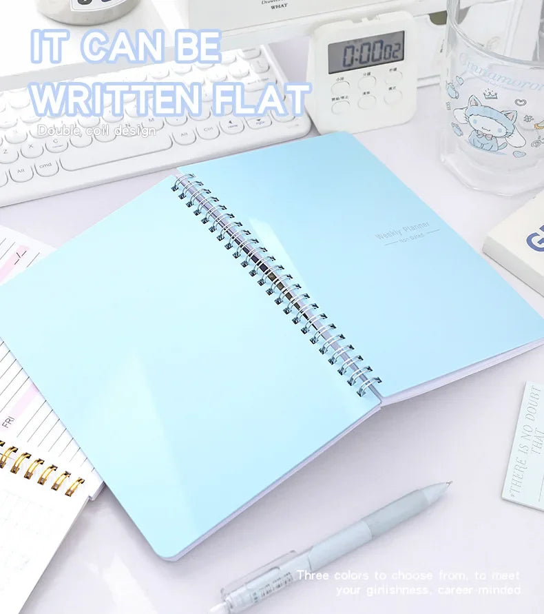 2024 Weekly Planner Agenda Notepad A5 Notebook 52 Weekly Planner Schedule Stationery School Office Supplies Stationery