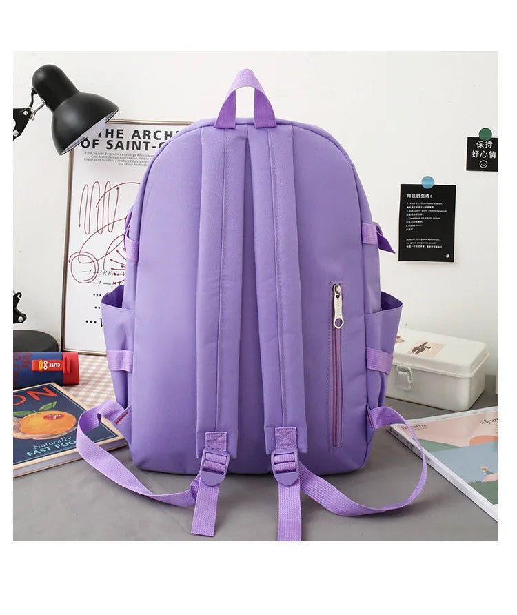 Mega School Backpack Set – Bold, Roomy & Class-Ready!