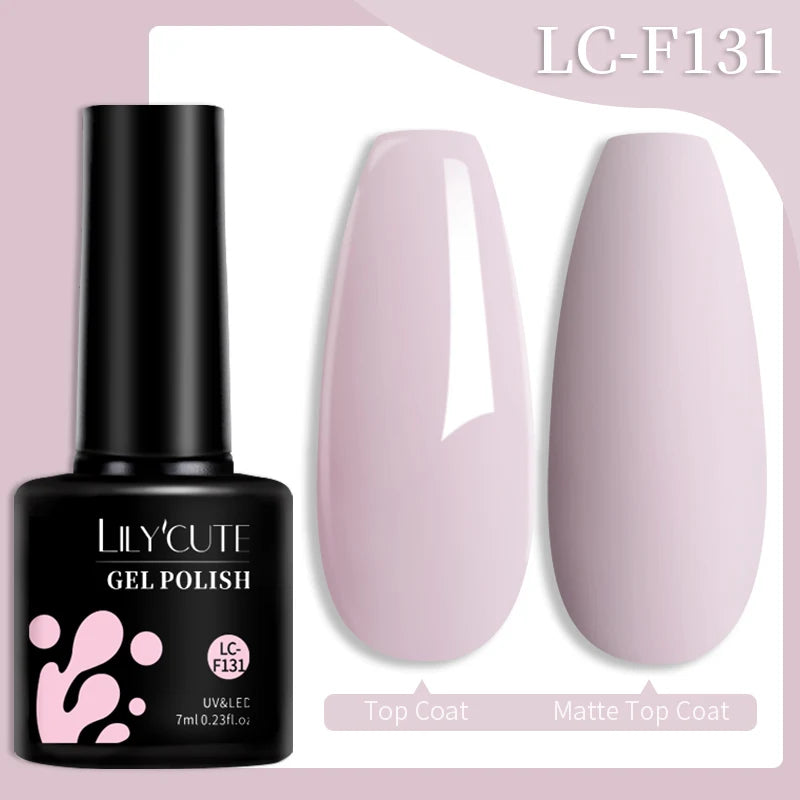 LILYCUTE Color Explosion – 184 Shades of Long-Lasting Gel Polish with Red Glitter Magic
