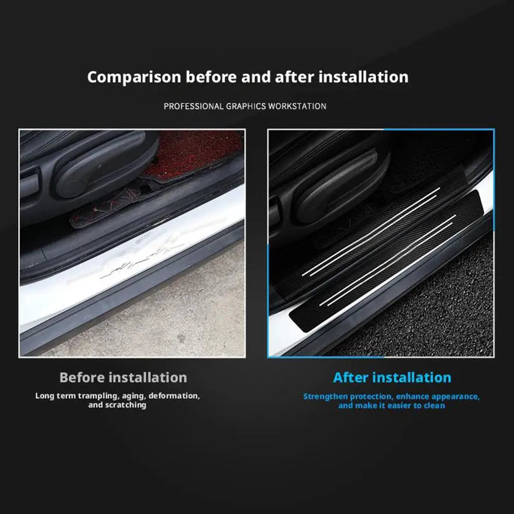 Universal Car Sill Shields – Style + Protection