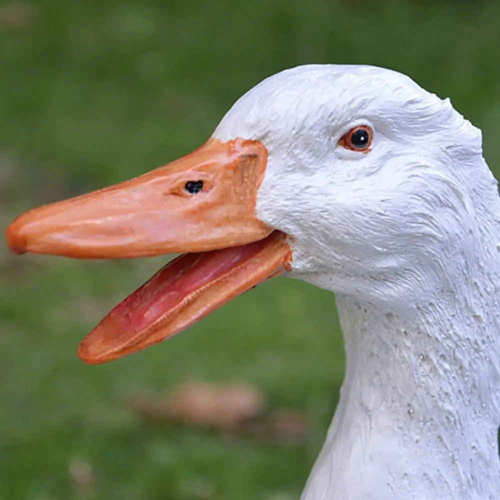 Creative 1 pcs Simulation Duck Duck Statue Large For Outdoor Garden Decor Duck Model Resin Crafts Park Landscape