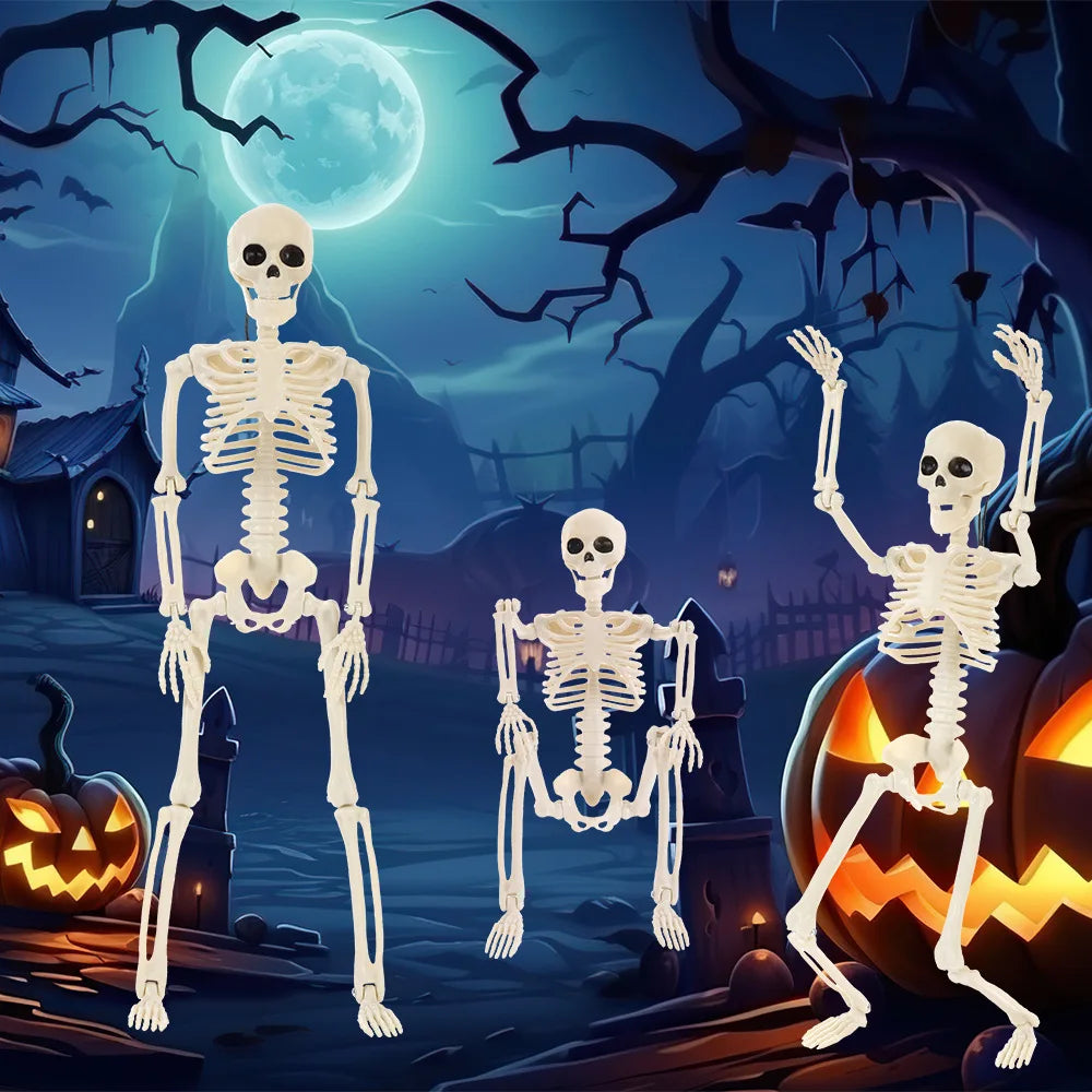 Halloween Skeleton Man Skeleton Simulation Human Skeleton Ghost House Party Decoration Decoration Prop Horror Skeleton