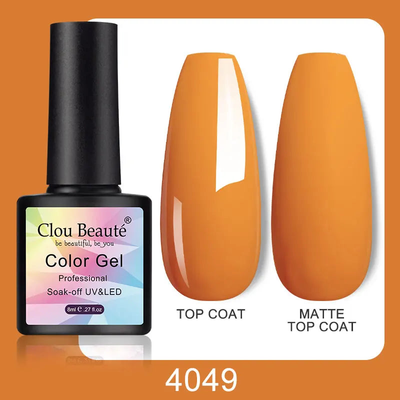 Clou Beaute Color Pop – 8ml Gel Varnish for Bold, Long-Lasting Nail Art (UV/LED Cure)
