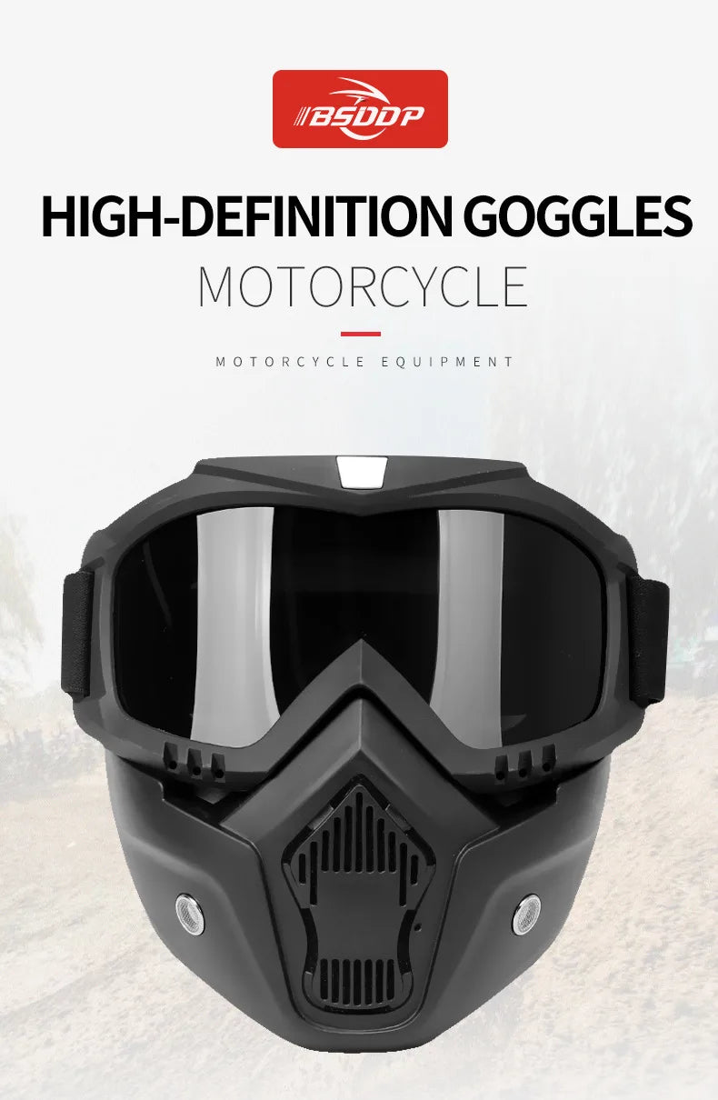 Goggle Windproof Mask HD Motorcycle Outdoor Sport Glasses Eyewear Riding Motocross Summer UV Protection Sunglasses