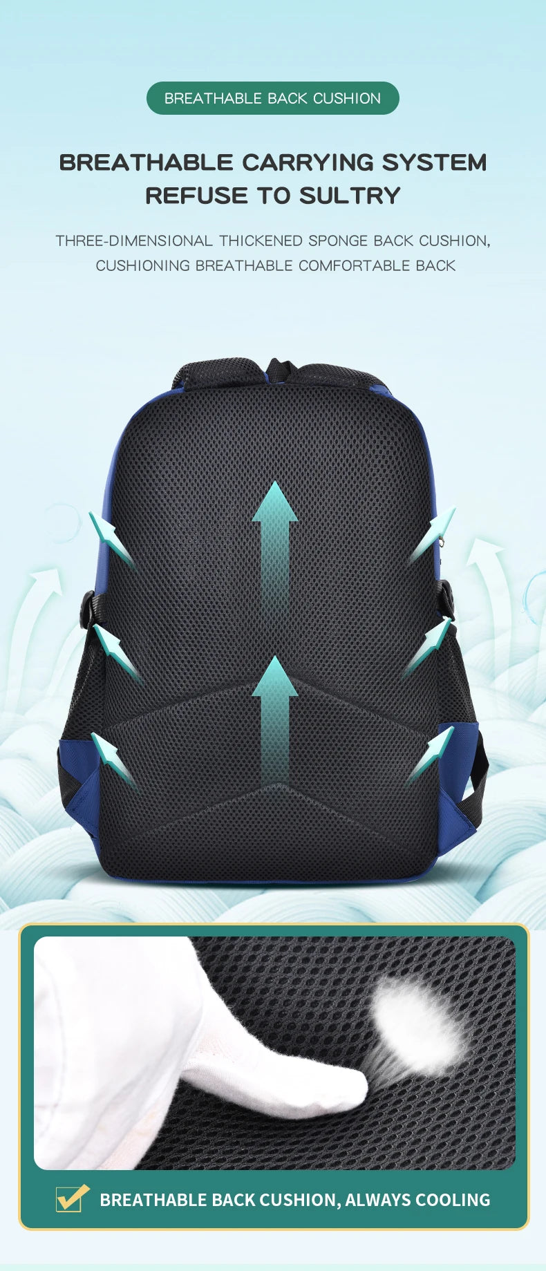 AstroPack School Backpack – Waterproof Laptop Bag for Boys Ages 6–12, Grades 1–6