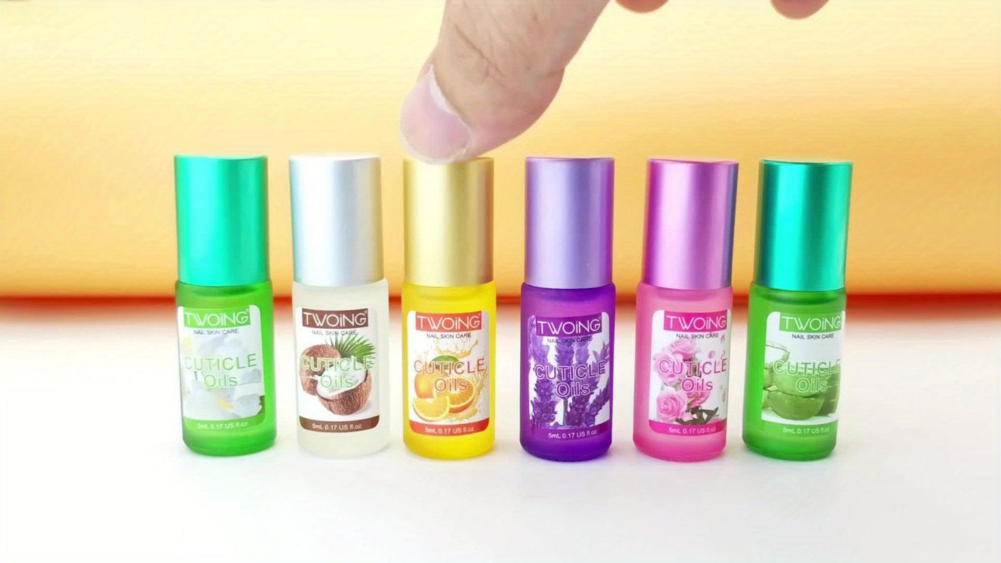 0.17oz Cuticle Oil Nail Natural Rose Nutrition Oil Plant Essential Oil Jojoba Oil for Cuticles Dead Skin And Damaged Nail for Women Daily Nail Care