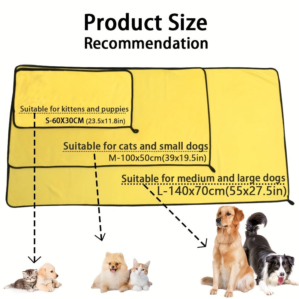 Soft And Absorbent Pet Towels - Super For Cats And Dogs - Perfect Christmas Gift