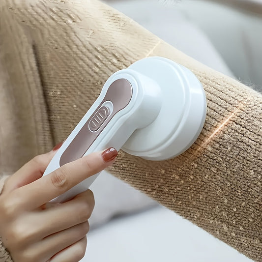 USB Rechargeable Lint Eraser with Cleaning Brush – Effective Fabric Shaver for Sweaters, Blankets, Carpets, and Upholstery, Portable and Efficient Lint Removal Tool, Lint Remover