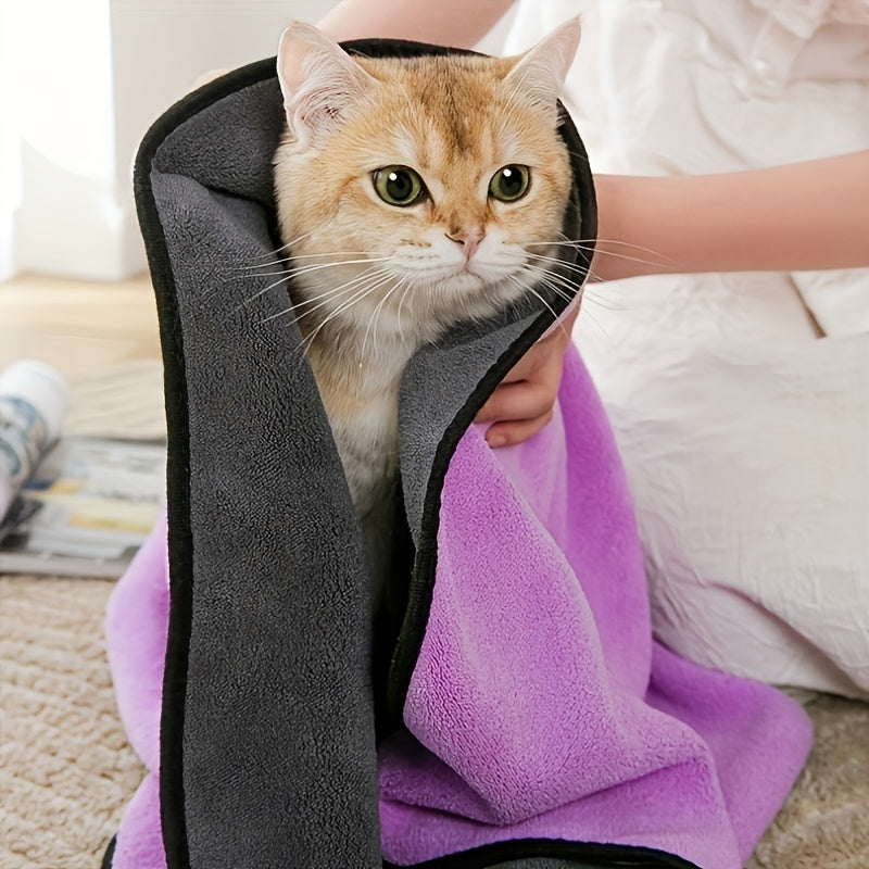 Soft And Absorbent Pet Towels - Super For Cats And Dogs - Perfect Christmas Gift