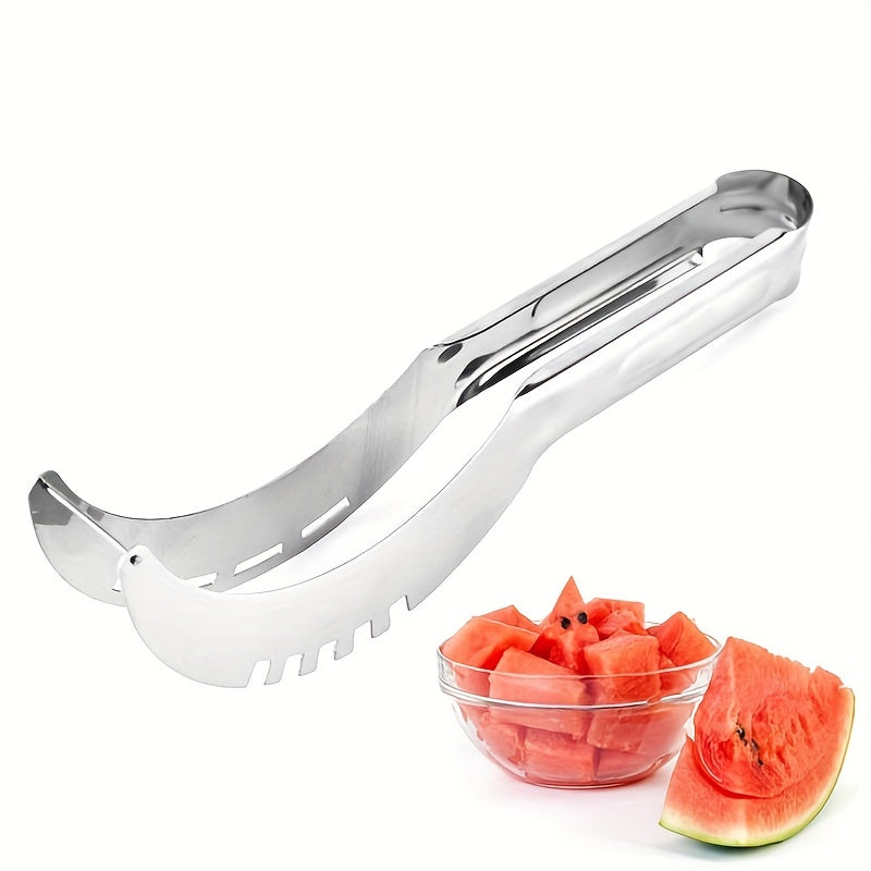 Cutting Watermelon Block, Watermelon Fruit Splitter, Stainless Steel Cutting Watermelon