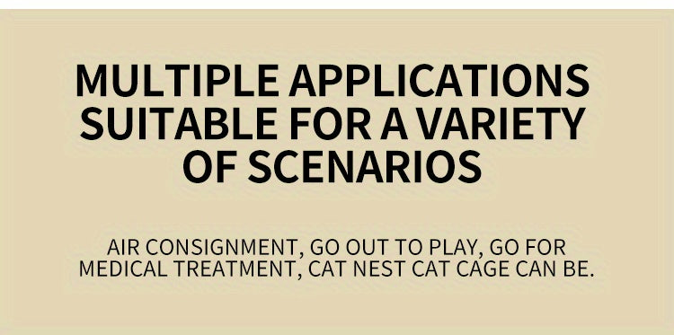 Portable Pet Carrier for Cats and Dogs - Airline Approved Travel Crate with Comfortable Interior Padding and Secure Locking Mechanism - For Small to Medium Pets - Suitable for Air Travel & Road Trips - Perfect Gift for Pet Ow