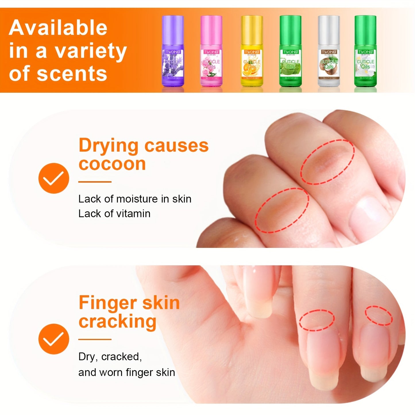 0.17oz Cuticle Oil Nail Natural Rose Nutrition Oil Plant Essential Oil Jojoba Oil for Cuticles Dead Skin And Damaged Nail for Women Daily Nail Care