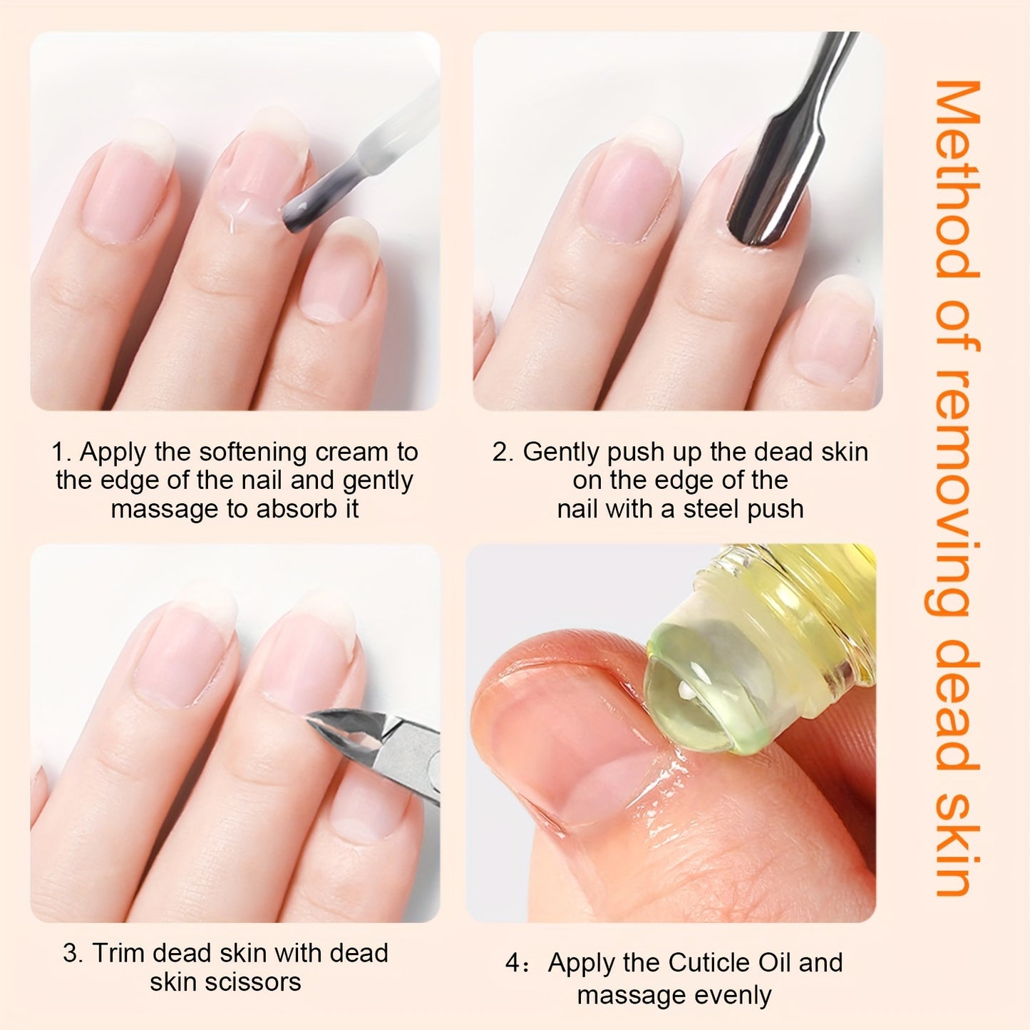 0.17oz Cuticle Oil Nail Natural Rose Nutrition Oil Plant Essential Oil Jojoba Oil for Cuticles Dead Skin And Damaged Nail for Women Daily Nail Care