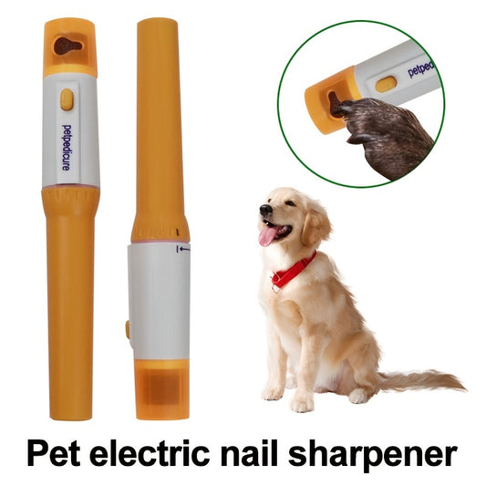 1pc Pet Nail Grinder - Effortless Electric Operation for Precise Nail Trimming, Gentle Claw Shaping and Convenient At-Home Grooming - Suitable for All Pets, Cats, Dogs, and Animals